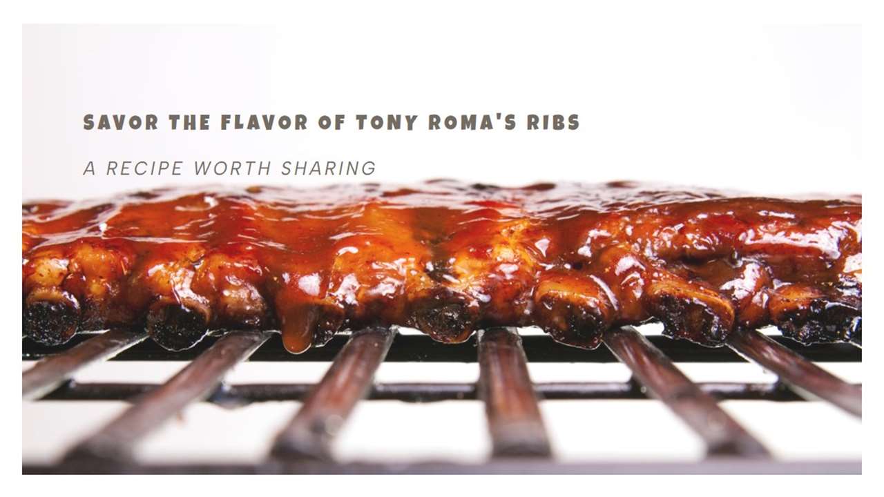 Unleash the Flavor: Tony Roma's Rib Recipe - Stacey Rosado